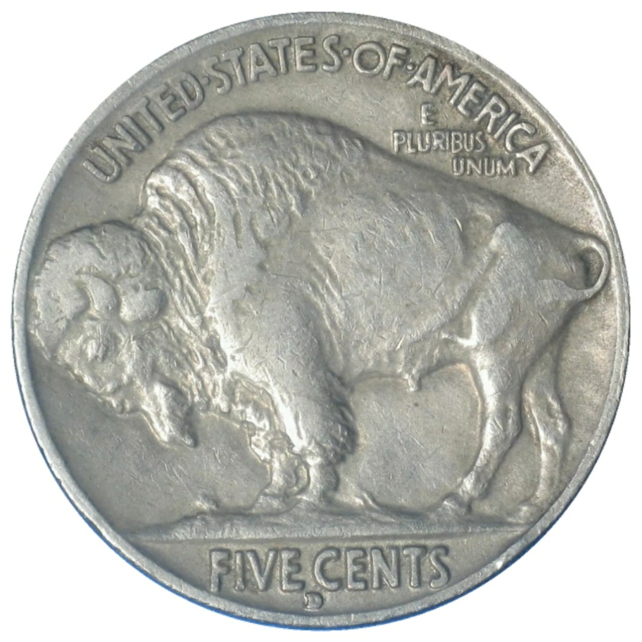 1929-D-5c-Buffalo-Nickel